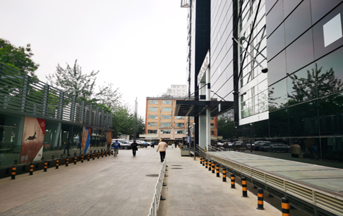 中国外文大厦外立面